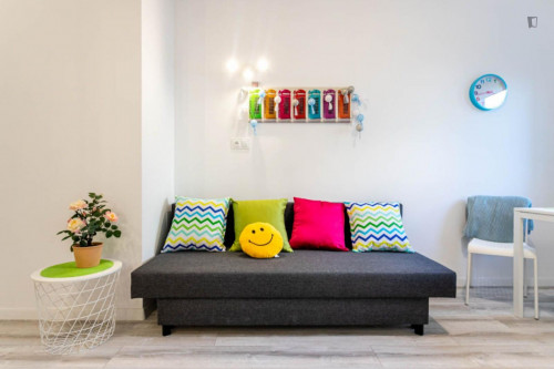 Studio flat 25 minutes to Warsaw's center, District Praga Poludnie