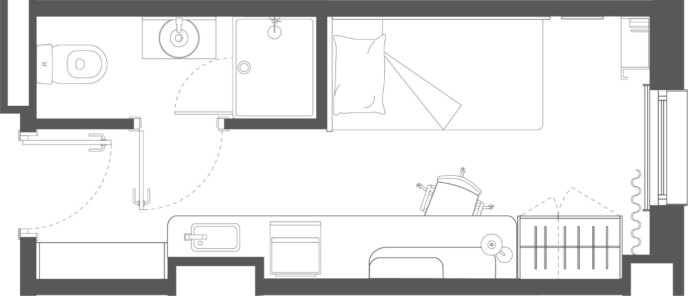  Individual Apartment  -  Garbí Student Residence  - Gallery -  2