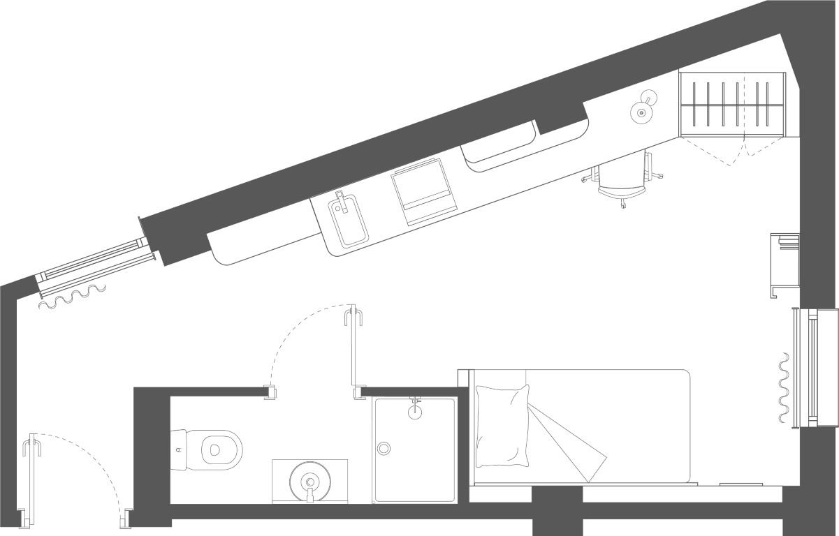 Superior Single In Apartment - 2