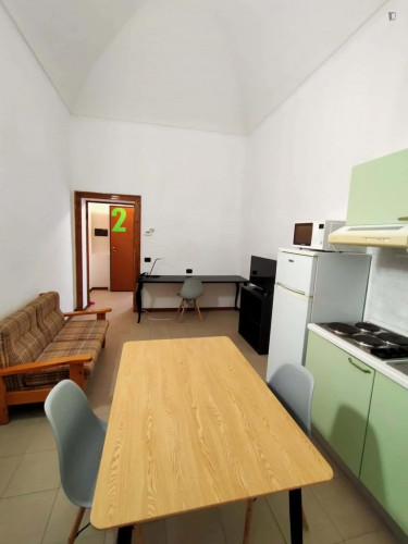 Cosy Twin bedroom with kitchenette in a residence near università di Parma - Gallery - 13