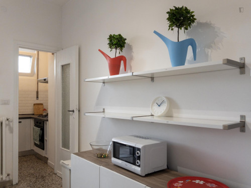 Bed in a twin bedroom connected with Cattolica University - Gallery - 33