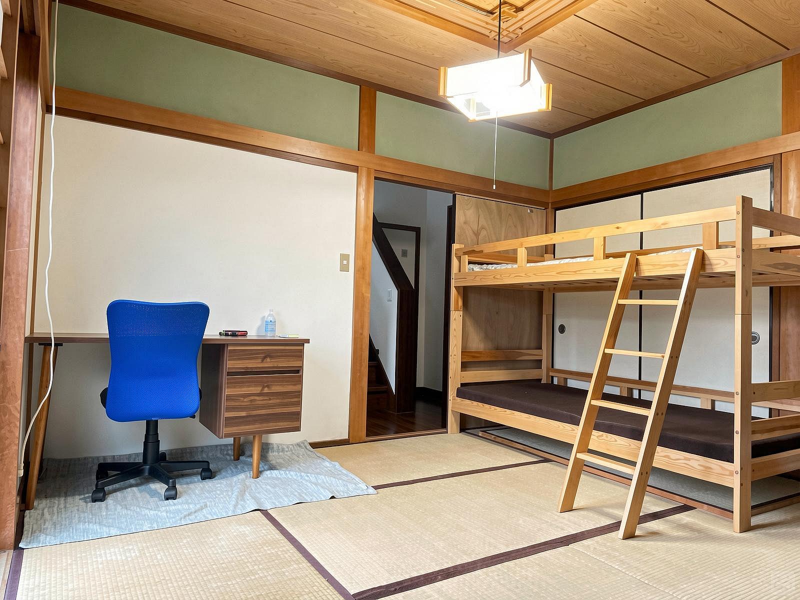  Bed In A 2-Bed Males Only Room  -  Cozy house near Shiga University  - Gallery -  1