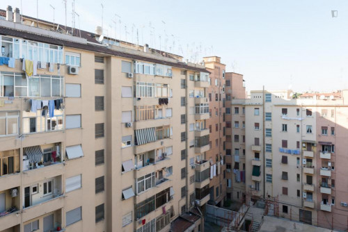 Bright double bedroom in a 4-bedroom apartment near Facoltà di Psicologia Sapienza Università di Roma  - Gallery -  5