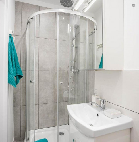 2-bedroom flat near Metro Wilanowska subway station