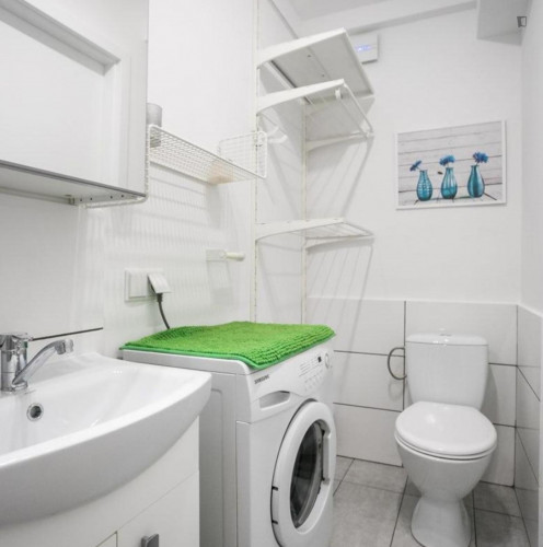 Studio flat near Metro Wilanowska subway station, close to Lazarski University - Gallery - 10