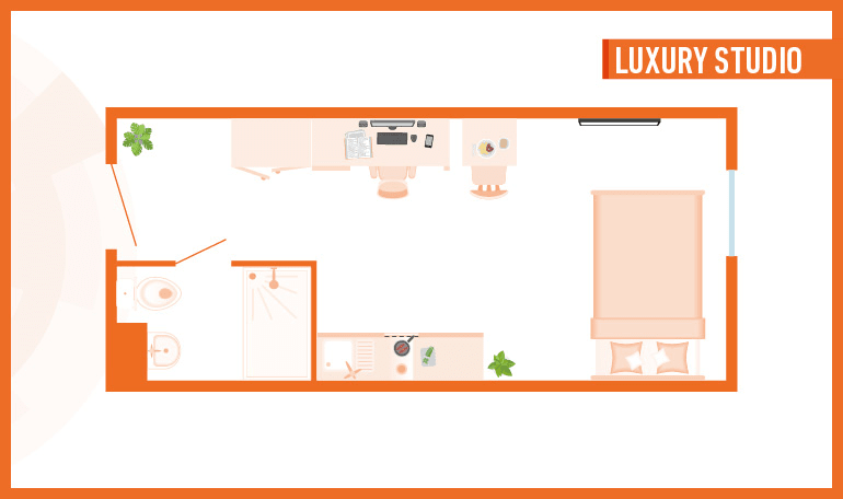 Luxury Studio - Bailey Street - Gallery - 2