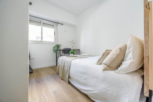 Nice double bedroom near Amistat-Casa de Salut metro