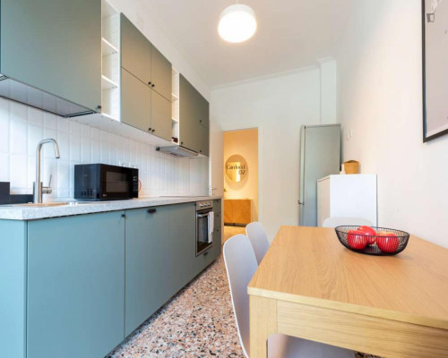 Cosy single bedroom near the Carducci Molinette metro - Gallery - 8