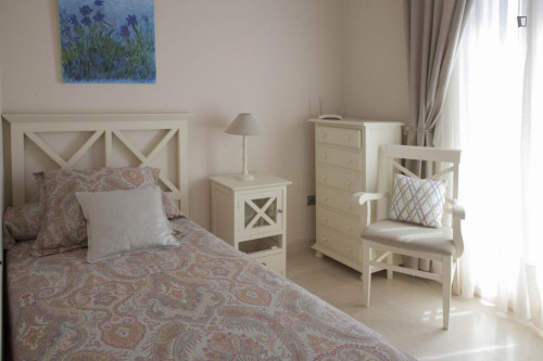 Cute single bedroom near the Estadio Ramon Sanchez-Pizjuan