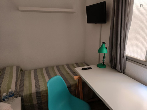 Habitación individual en piso compartido