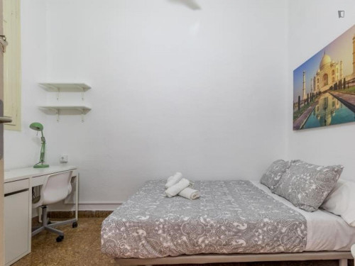 Appealing single bedroom in a property with balcony
