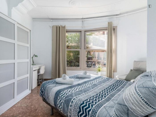 Appealing single bedroom in a property with balcony
