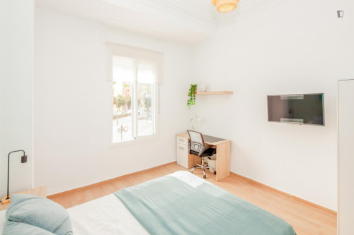 Cozy single bedroom