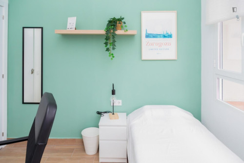 Attractive single bedroom