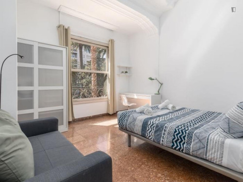 Appealing single bedroom in a property with balcony