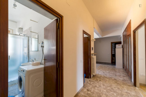 Cool double bedroom close to Campo di Marte station