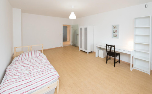 Breezy single bedroom near Englischer Garten