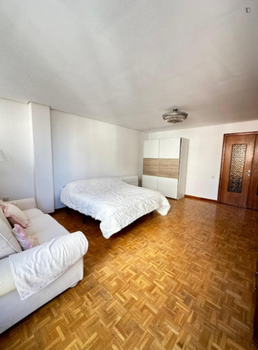 Cosy double bedroom next to Jardín de la Uníon