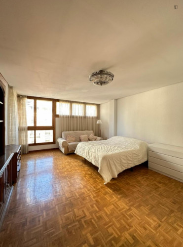 Cosy double bedroom next to Jardín de la Uníon