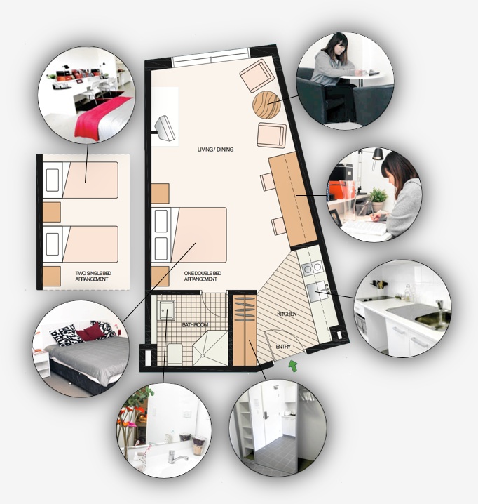  Studio  -  Canberra Uni Gardens  - Gallery -  3