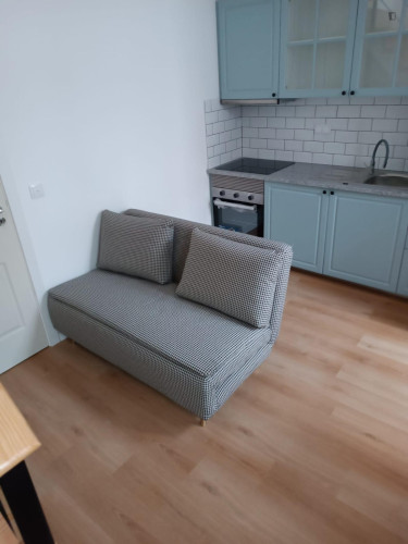 1-bedroom house, with outdoor area