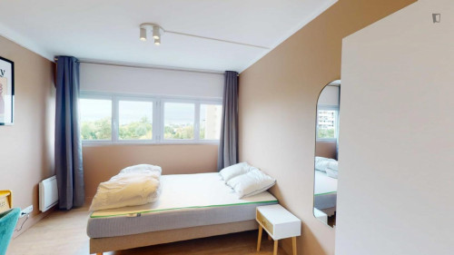 Cushy double bedroom in Le Bouscat
