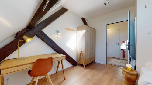Appealing double bedroom close to Bibliothèque François Mitterrand