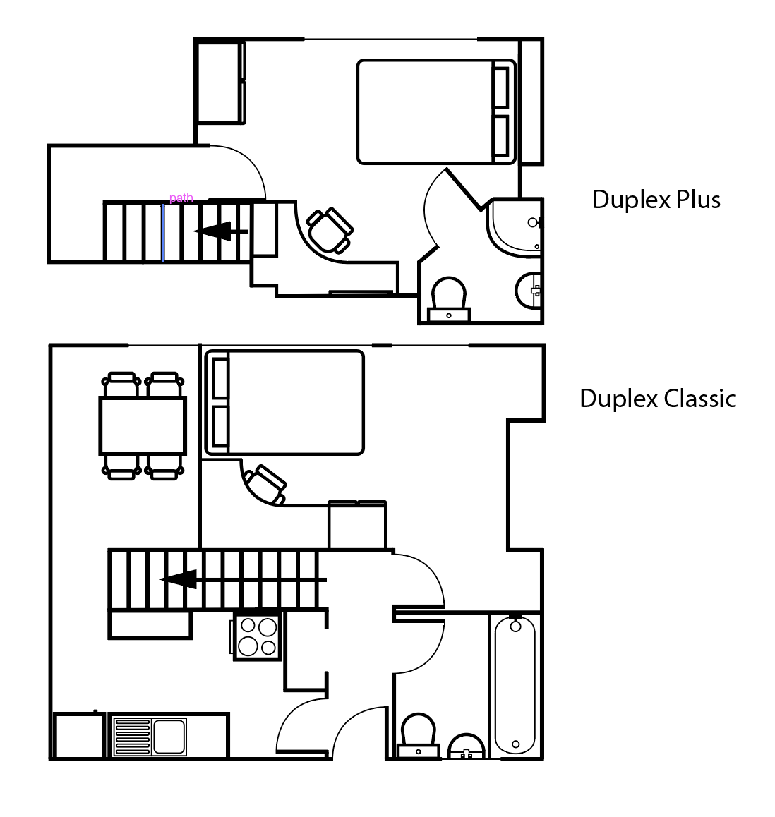  2 Bed Duplex - Classic  -  Duncan Smith House  - Gallery -  3
