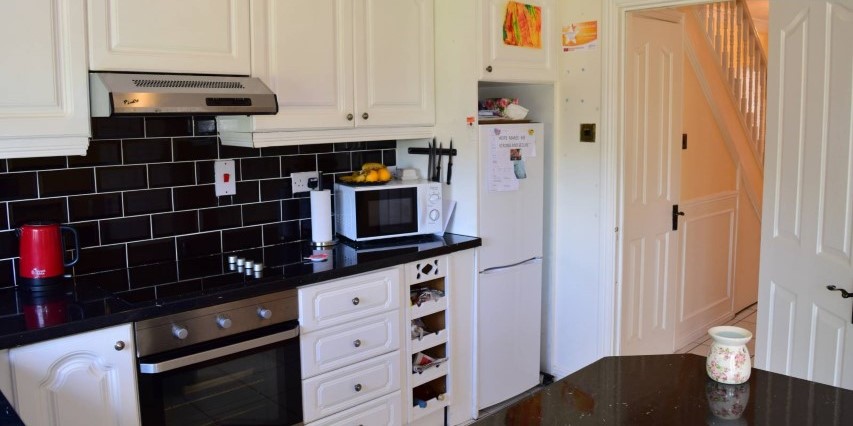 Large room with built-in wardrobe in 3-bedroom apartment in Tallaght