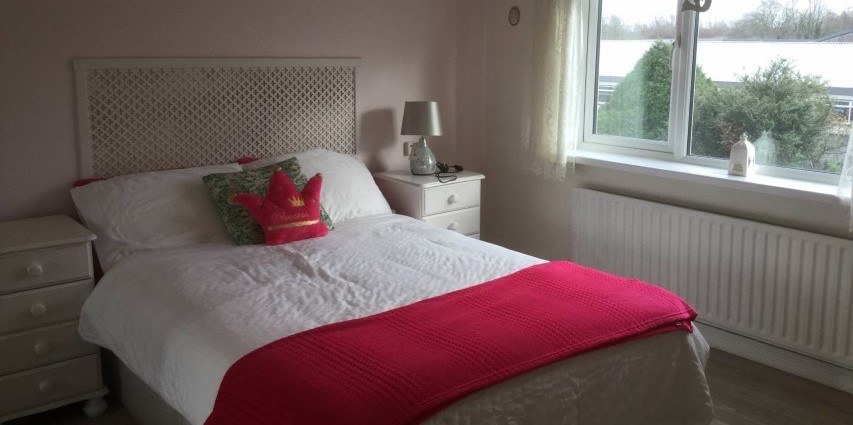 Large room with built-in wardrobe in 3-bedroom apartment in Tallaght