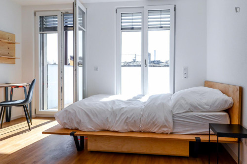 Double bedroom in a stunning apartment of 3 bedrooms in Sendling