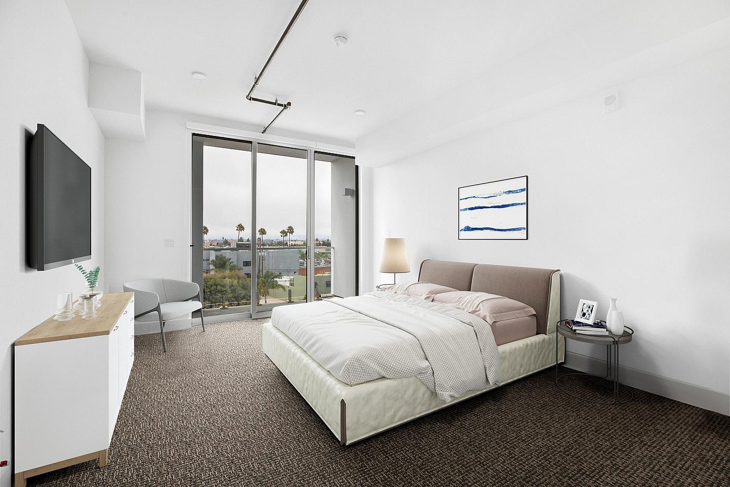  Large Private Suite W/ En-Suite Bathroom  -  Gorgeous complex w/gym movie room roof top & game room close to Santa Monica & Westwood  - Gallery -  8