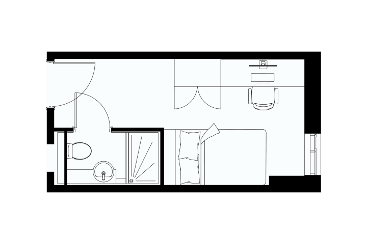 Silver En-Suite (Lower Floors) - Oxford Point - Gallery - 3