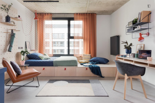 Welcoming single ensuite bedroom near Lodz University of Technology - Gallery - 14
