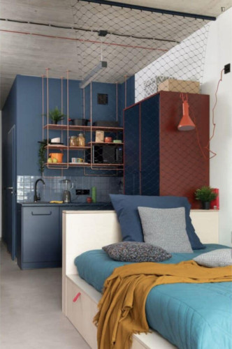 Welcoming single ensuite bedroom near Lodz University of Technology - Gallery - 8