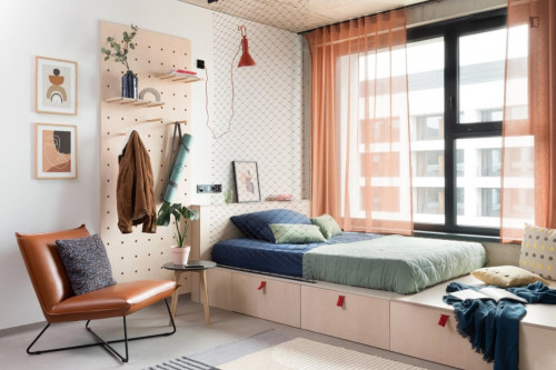 Welcoming single ensuite bedroom near Lodz University of Technology - Gallery - 13