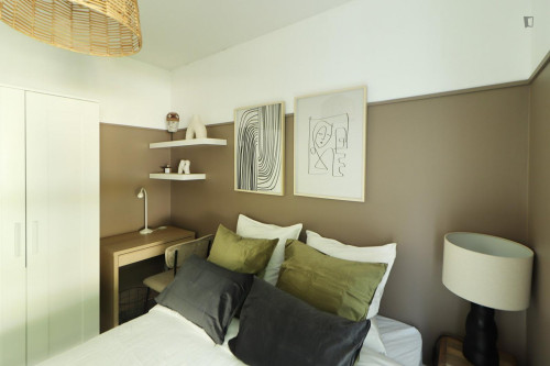 Lovely 10 m² bedroom for rent in coliving near Bordeaux - B022