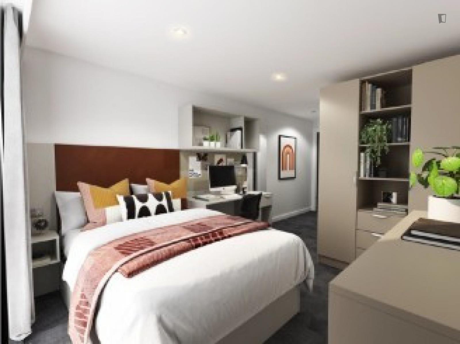  Cool Double Ensuite Bedroom In A Residence Near Salford University  -  Cool double ensuite bedroom in a residence near Salford University  - Gallery -  1