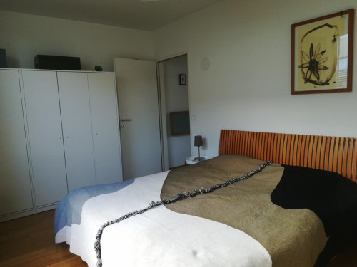 Bright double bedroom with a terrace, close to the Vienna Medical University