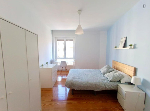 Interesting double bedroom in Ensanche/Zabalgunea