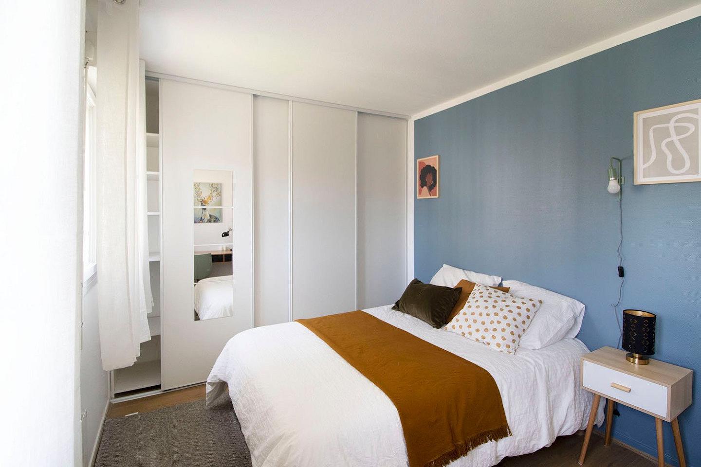 Warm And Equipped 11m² Bedroom -G012 - 9