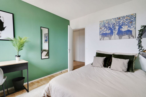 Contemporary 10m² co-living room near Paris - KRB5