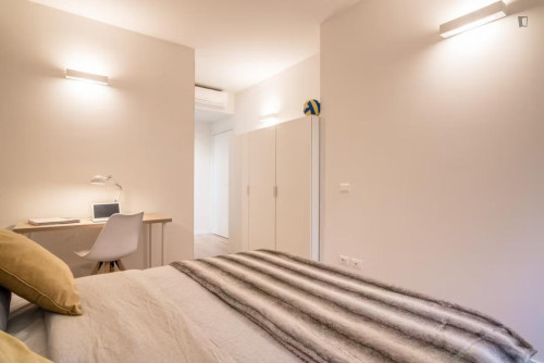 Private Room With Double Bed, Private Bathroom Ensuite, Terrace, Air Conditioning