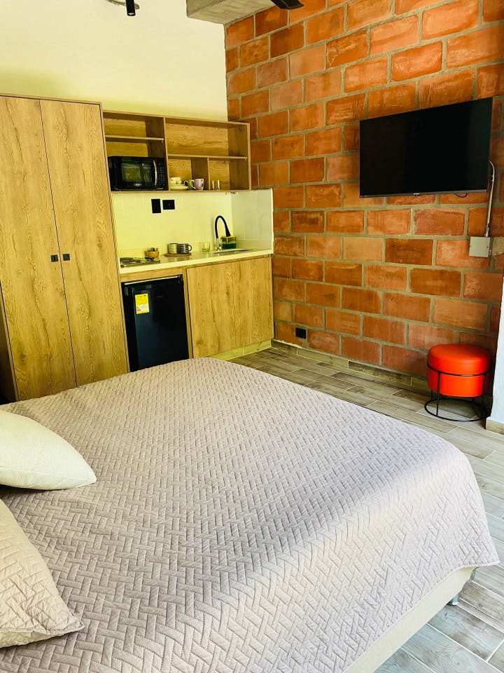 Premium Studio With Balcony, Bathroom And Kitchen - 5