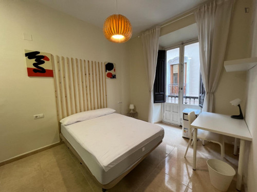 Comfortable double bedroom close to Granada city center