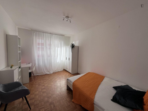 Spacious single bedroom near Parco Gocciadoro