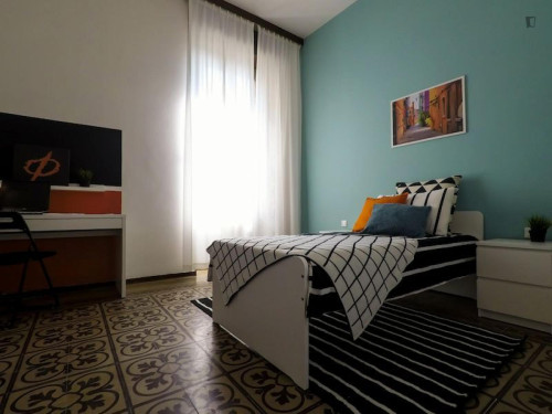 Homely single bedroom near the Stazione FS metro