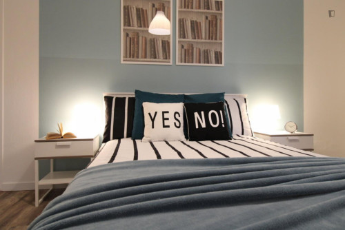 Comfy double bedroom in Villaggio Giorgio Montini