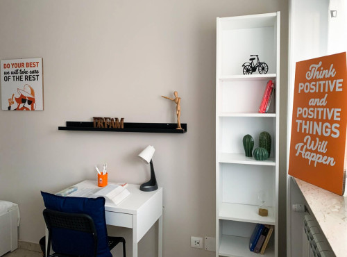 Very coiol single bedroom near Parco del Valentino