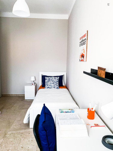 Very coiol single bedroom near Parco del Valentino